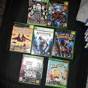 Open Box 7 XBOX Games